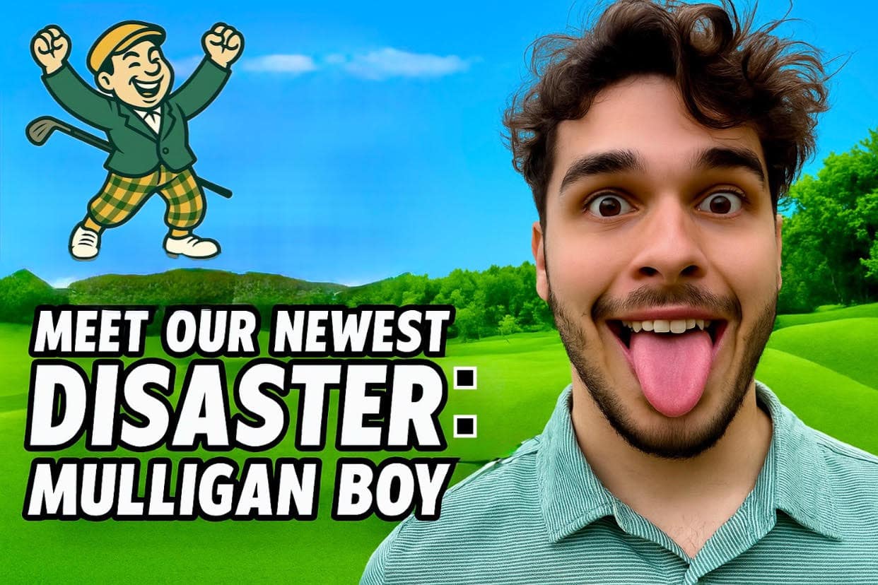 Mulligan Men Golf Disaster Boy